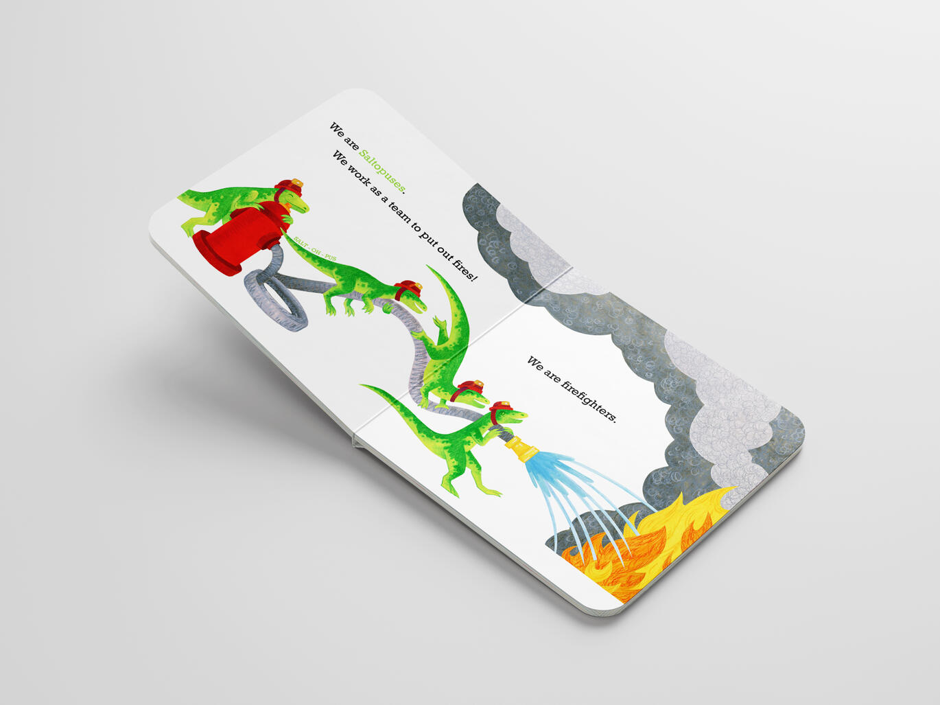 Interior Spread Mock-up