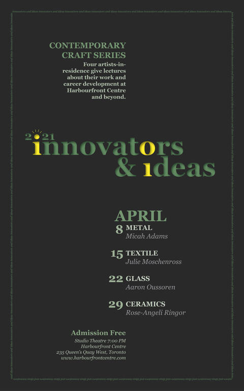 Innovators & Ideas Mock-Conference Poster